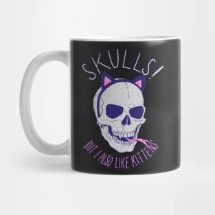 Skulls and Kittens Mug